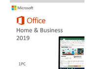 Office Home estándar 2019 del código dominante de la HB original del Microsoft Office y negocio 2019 para la PC MAC